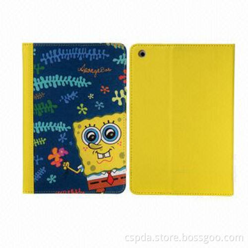 PU Leather Cases for iPad Air (Multi-stand) with Carton Picture, OEM/ODM Orders are Welcome